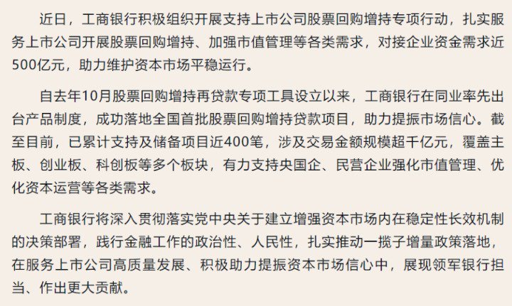 全力支持回购增持！国有六大行发声  第2张