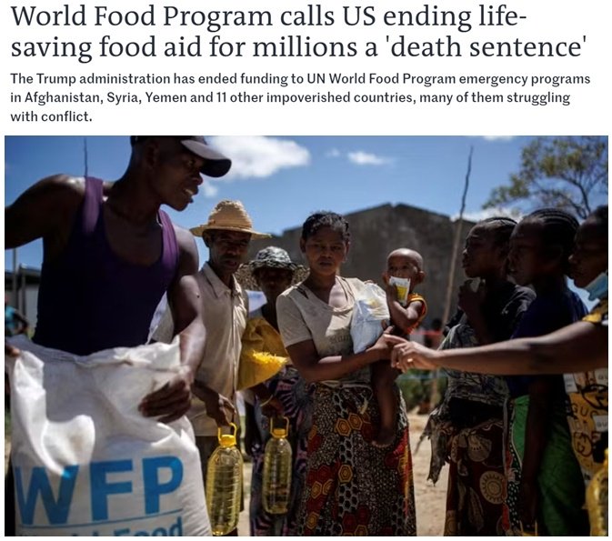 美国“断供”加剧全球人道危机  第3张