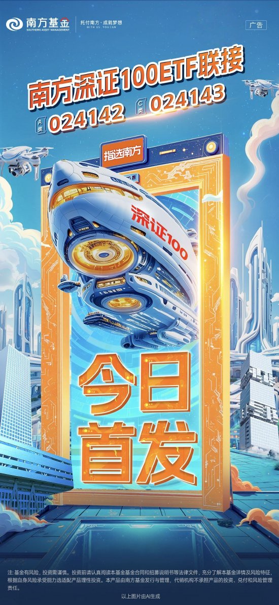 “科技+消费”黄金组合再升级 南方深证100ETF联接基金正式发售 第1张 “科技+消费”黄金组合再升级 南方深证100ETF联接基金正式发售 第1张
