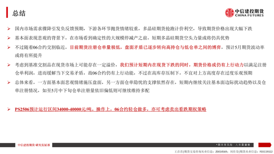 【建投晶硅】多晶硅：仓单隐忧加剧博弈，重申06多配机会  第16张