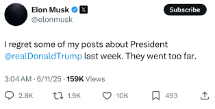 马斯克:对自己针对特朗普的部分言论感到后悔 第2张 马斯克:对自己针对特朗普的部分言论感到后悔 第2张