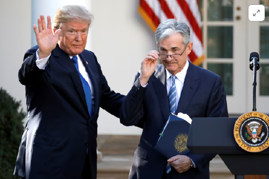 特朗普再次炮轰鲍威尔 ：“我能任命自己当美联储主席吗？”  第1张