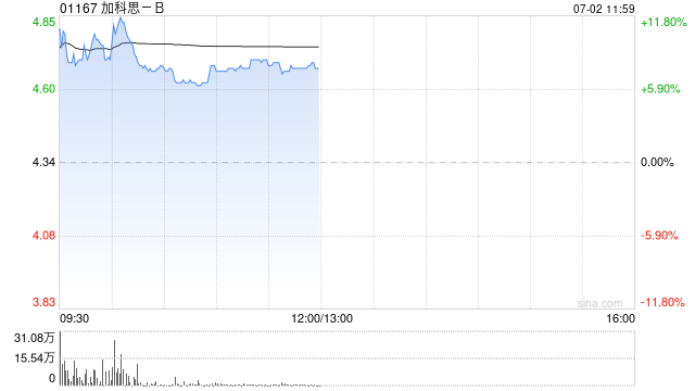 加科思-B盘中涨超10% JAB-23E73在美国完成I/IIa期临床试验首例患者给药  第1张