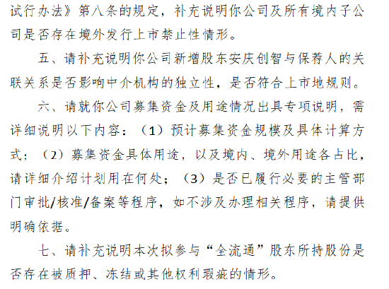 优艾智合港股IPO收到证监会备案反馈 涉及股权变动、数据安全等七大事项  第2张