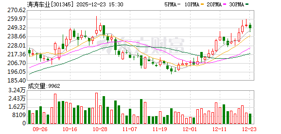 涛涛车业：截至2025年12月19日公司股东人数为7870户  第1张