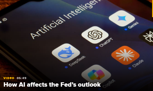 人工智能或影响美联储的经济展望 第1张 人工智能或影响美联储的经济展望 第1张
