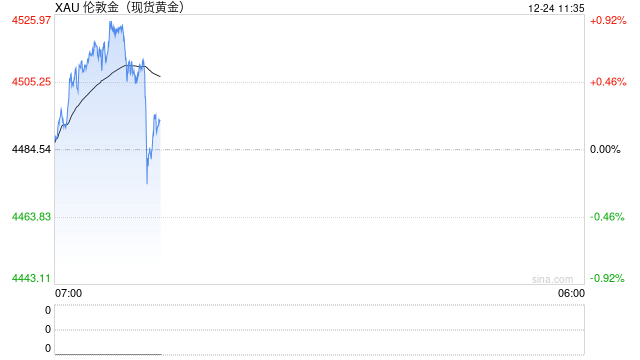 1224黄金点评:黄金短线波动加剧,盘中突破4500关口 第2张 1224黄金点评:黄金短线波动加剧,盘中突破4500关口 第2张
