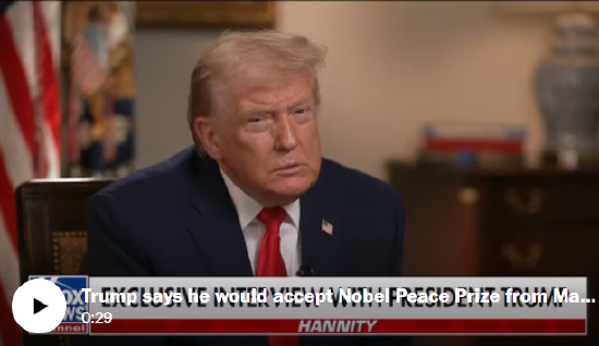 特朗普称将与马查多会面 愿接受她的诺贝尔和平奖 第1张 特朗普称将与马查多会面 愿接受她的诺贝尔和平奖 第1张