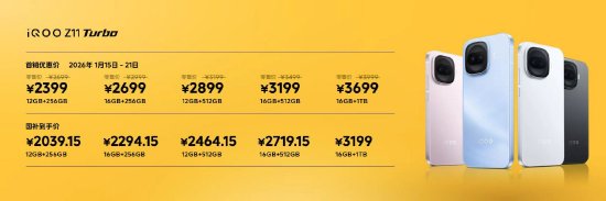 iQOO Z11 Turbo发布:搭载第五代骁龙8与自研电竞芯片Q2,首销优惠价2399元起 第1张 iQOO Z11 Turbo发布:搭载第五代骁龙8与自研电竞芯片Q2,首销优惠价2399元起 第1张