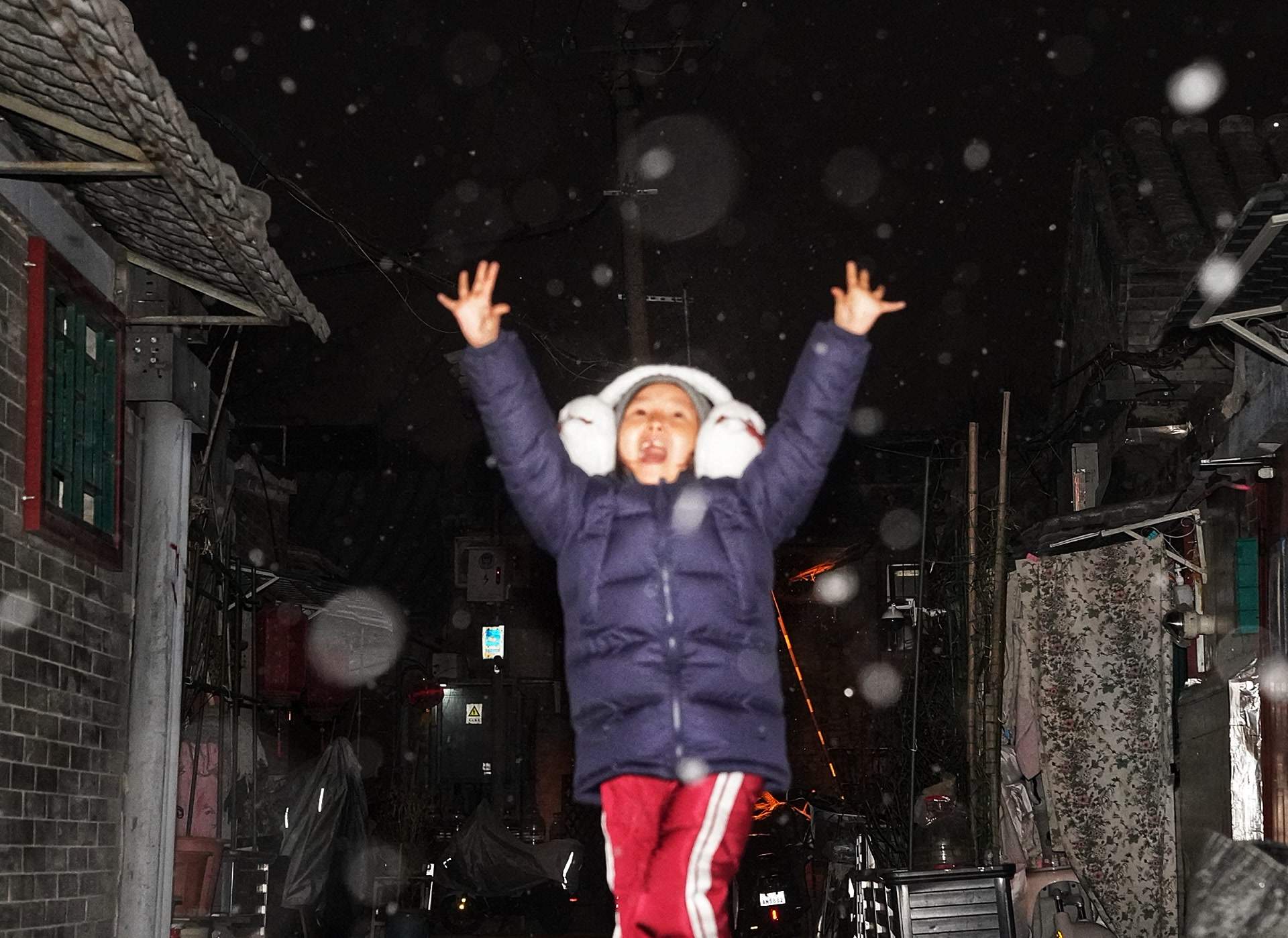 新年初雪落京城，定格冬日小欢喜  第6张