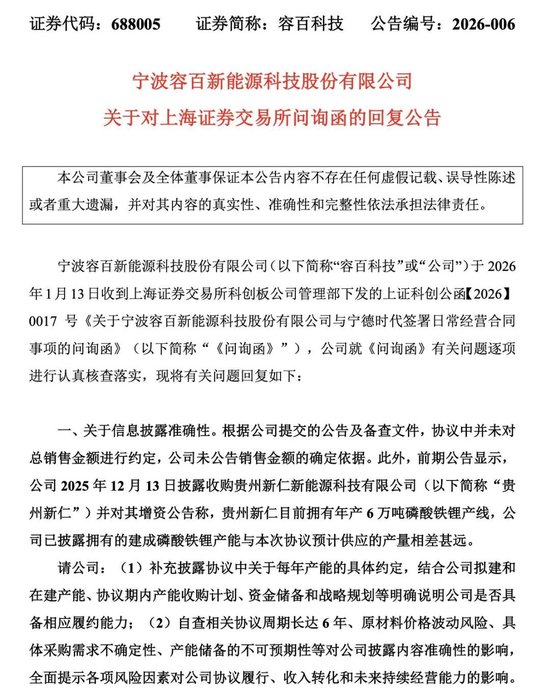 A股突发!688005,被立案! 第2张 A股突发!688005,被立案! 第2张