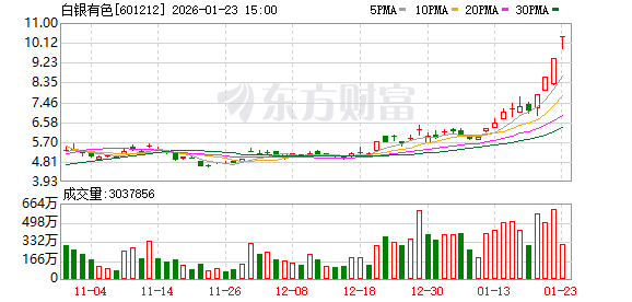 白银有色：2025年年度业绩预告  第1张