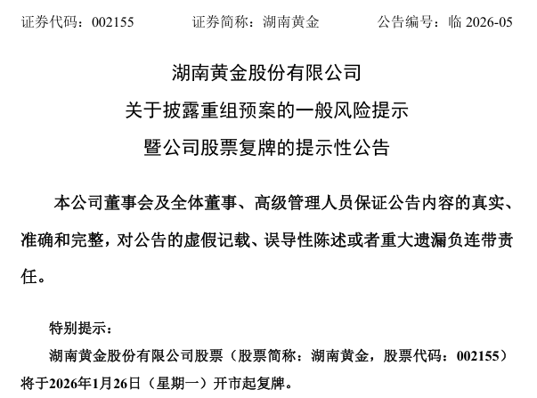 002155,披露重组预案!明日复牌! 第1张 002155,披露重组预案!明日复牌! 第1张