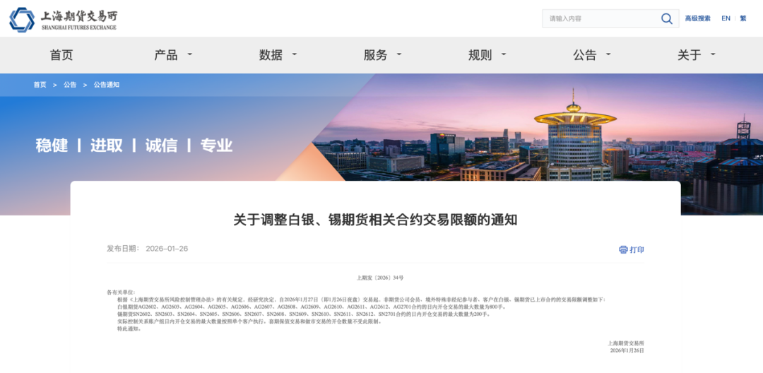 交易所再出手:调整交易限额、涨停板!白银基金,暂停申购 第1张 交易所再出手:调整交易限额、涨停板!白银基金,暂停申购 第1张