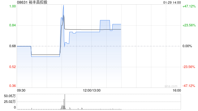 裕丰昌控股完成发行800万股配售股份  第1张