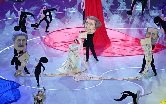 新华社出图丨这次是米兰冬奥会开幕式！每一张都是屏保  第4张