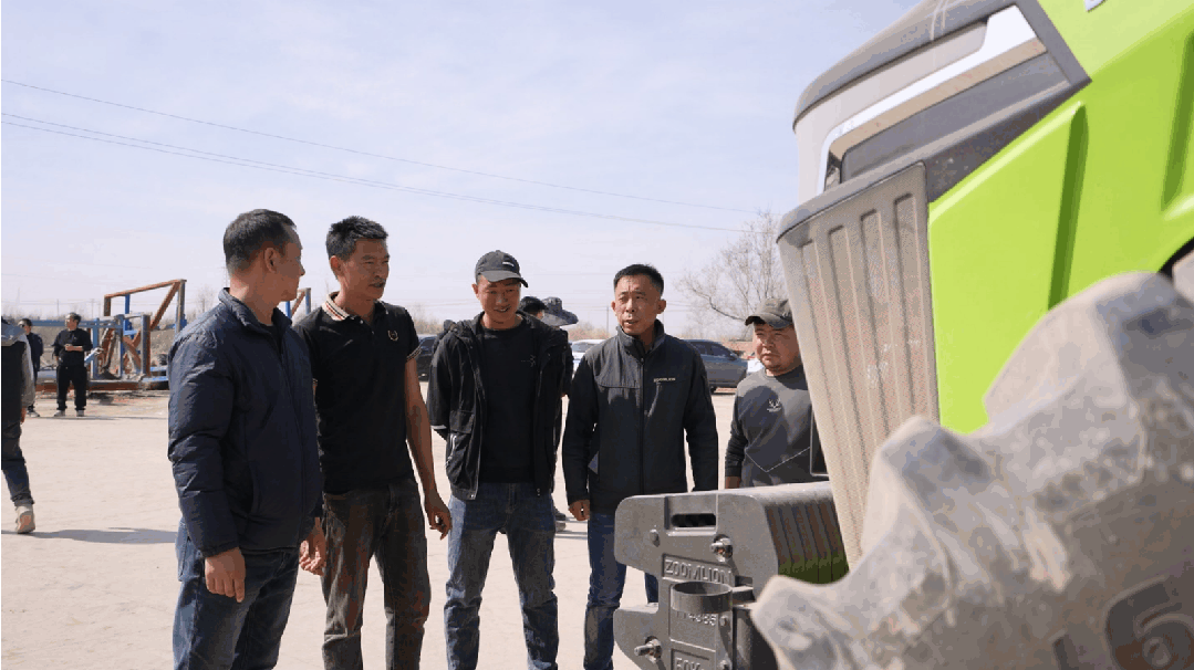 国产高端农机加速突破！中联重科DV4104混动拖拉机进入新疆熟化项目田间验证阶段  第2张